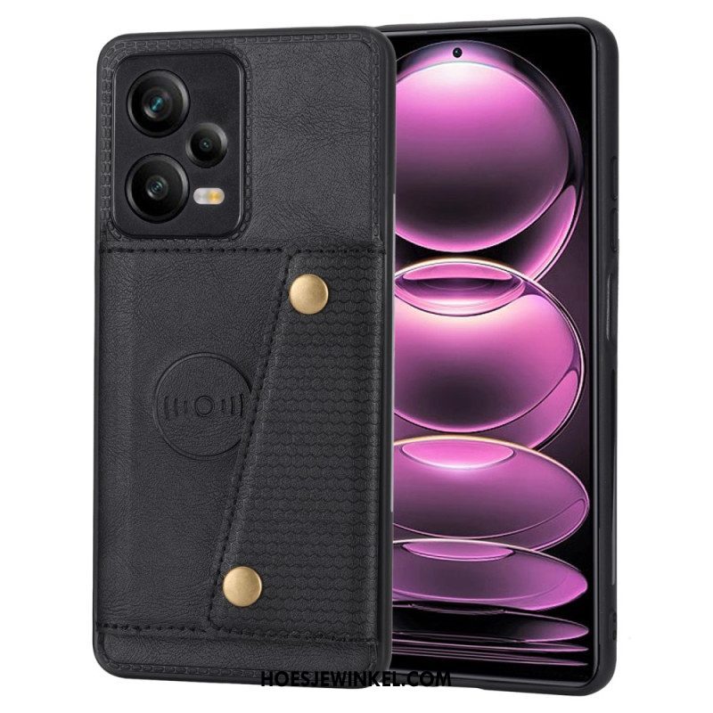 Hoesje voor Xiaomi Redmi Note 12 Pro Kaarthouder Standaard