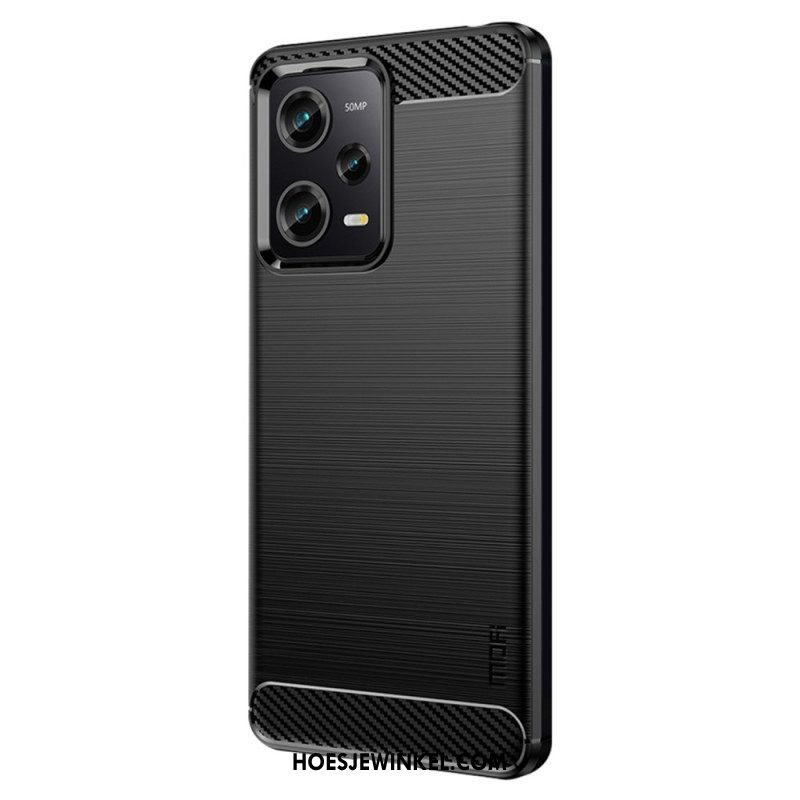 Hoesje voor Xiaomi Redmi Note 12 Pro Mofi Geborsteld Koolstofvezel