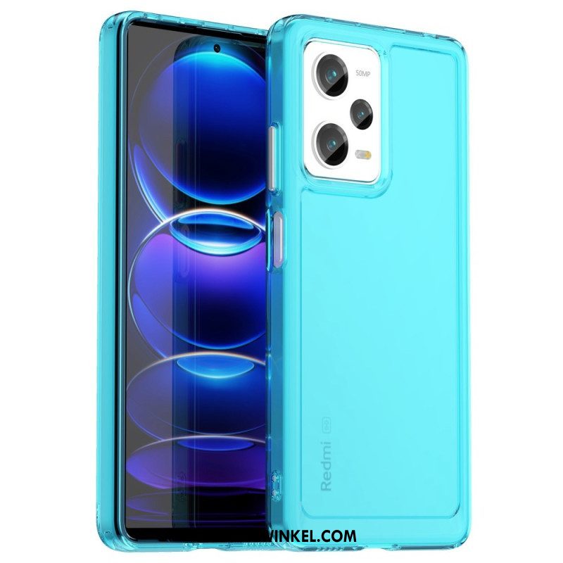 Hoesje voor Xiaomi Redmi Note 12 Pro Transparante Candy-serie