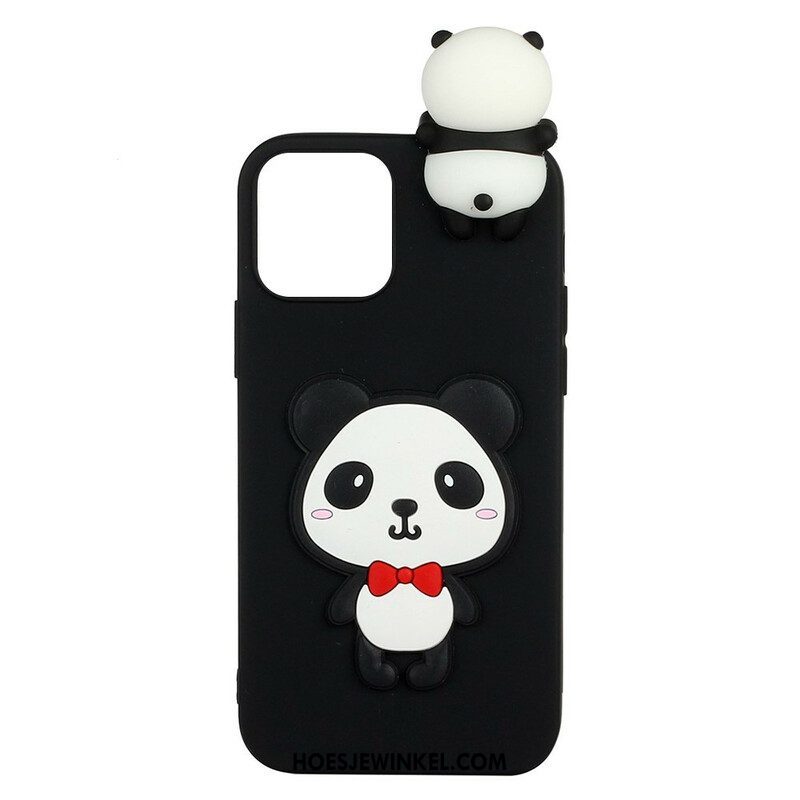 Hoesje voor iPhone 13 Pro De 3d-panda