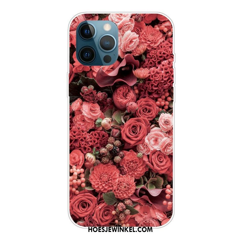 Hoesje voor iPhone 13 Pro Intense Bloemen