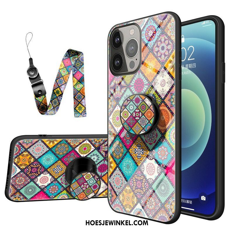 Hoesje voor iPhone 13 Pro Lapwerk Magnetische Houder