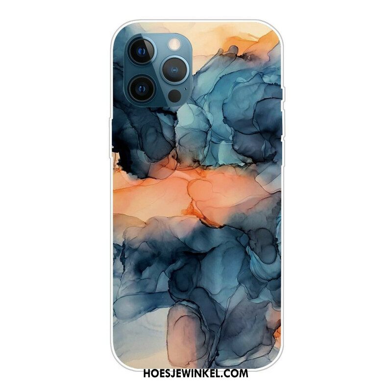 Hoesje voor iPhone 13 Pro Marmeren Kleuren