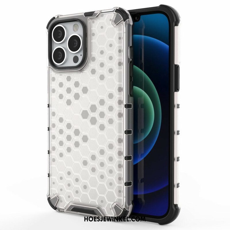 Hoesje voor iPhone 13 Pro Max Honingraatstijl