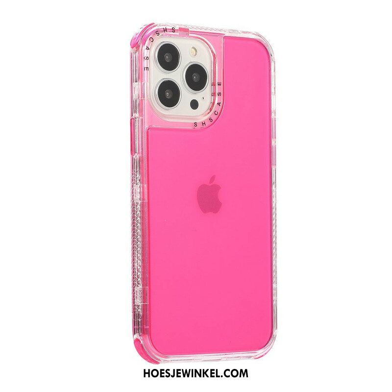 Hoesje voor iPhone 13 Pro Max Transparant Getint