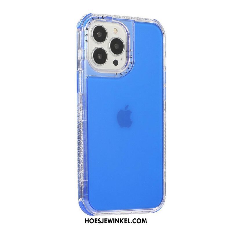 Hoesje voor iPhone 13 Pro Max Transparant Getint