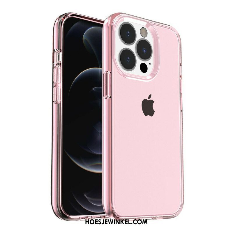 Hoesje voor iPhone 13 Pro Max Transparant Getint