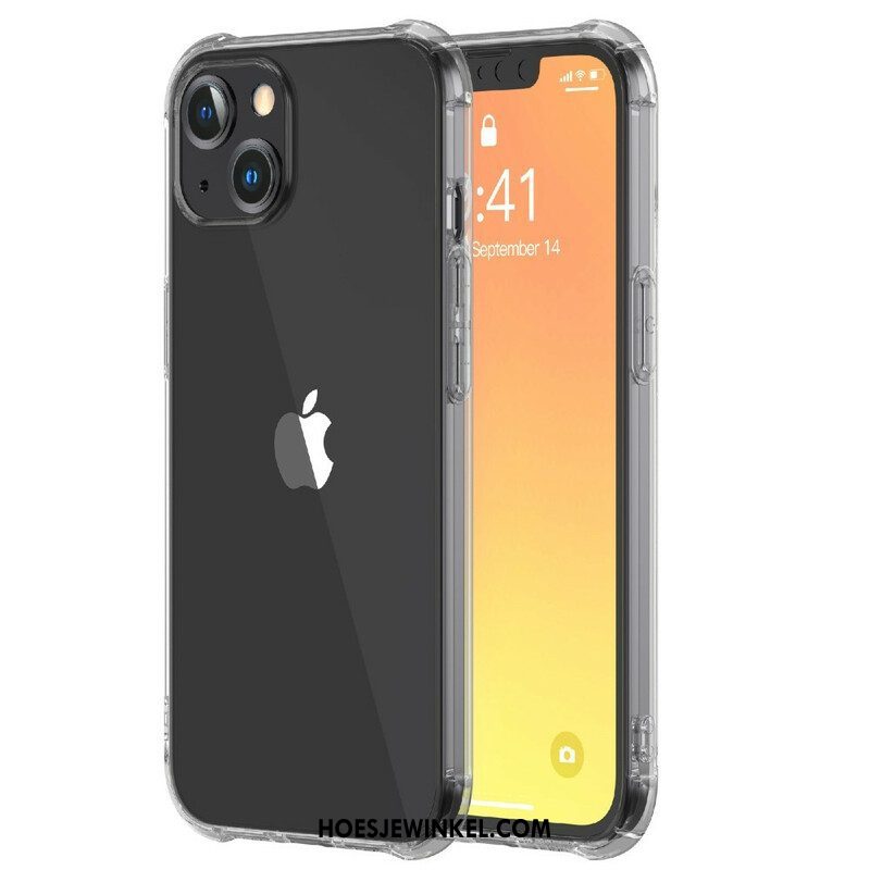 Hoesje voor iPhone 13 Pro Max Transparante Leeu-beschermkussens