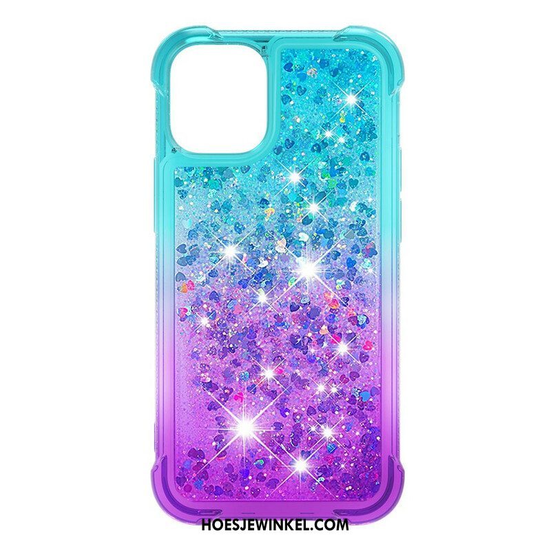 Hoesje voor iPhone 13 Pro Pailletten Kleuren