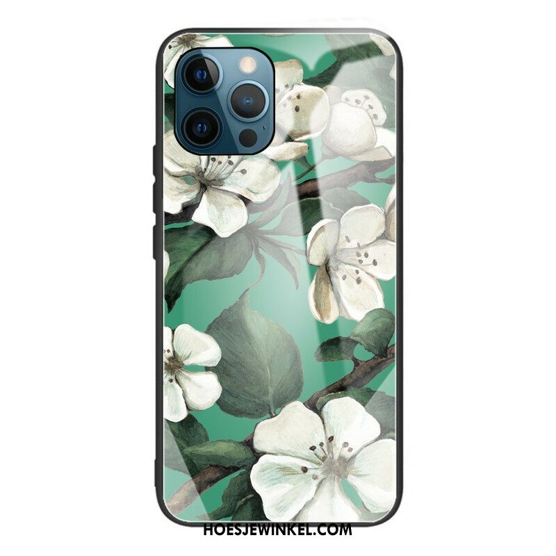 Hoesje voor iPhone 13 Pro Plantaardig Gehard Glas