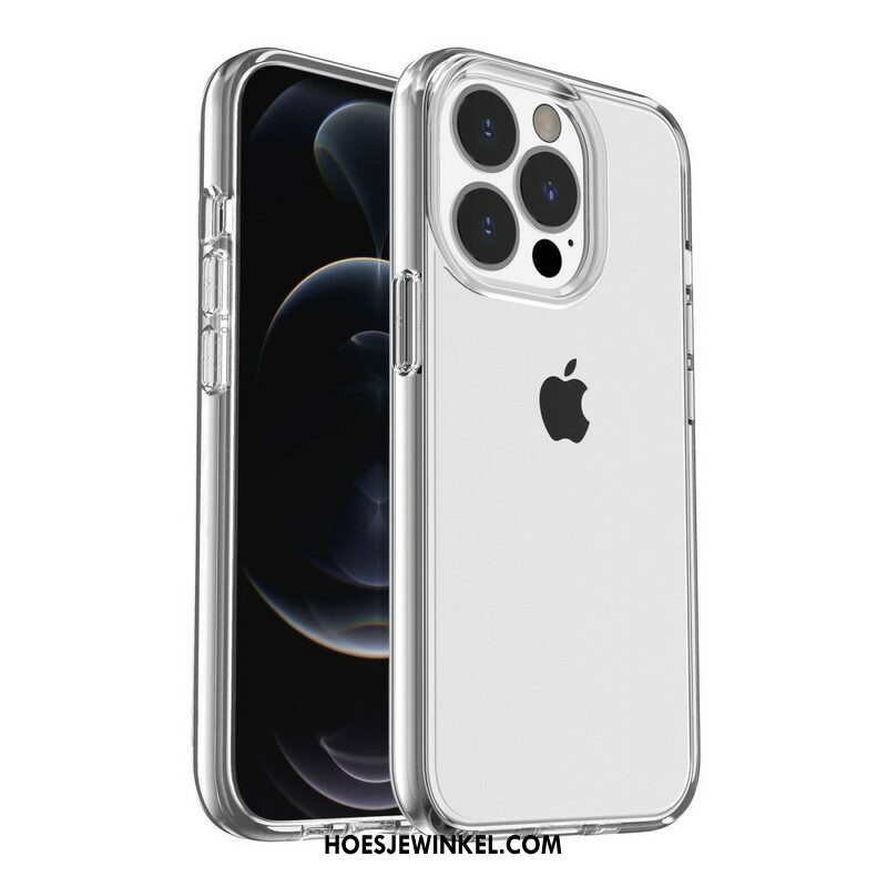 Hoesje voor iPhone 13 Pro Transparant Getint