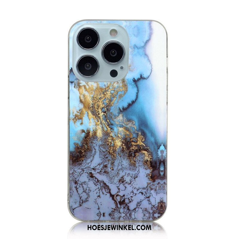 Hoesje voor iPhone 13 Pro Vereenvoudigd Marmer