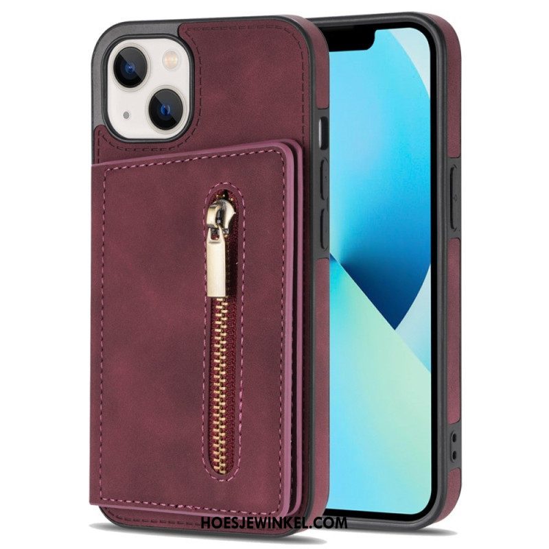 Hoesje voor iPhone 14 Plus Kaarthouder / Houder / Munt