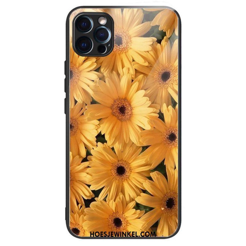 Hoesje voor iPhone 14 Pro Intense Zonnebloemen