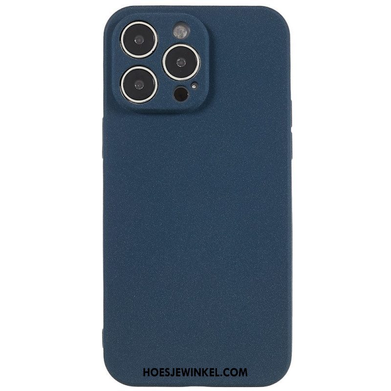 Hoesje voor iPhone 14 Pro Max Mat Siliconen