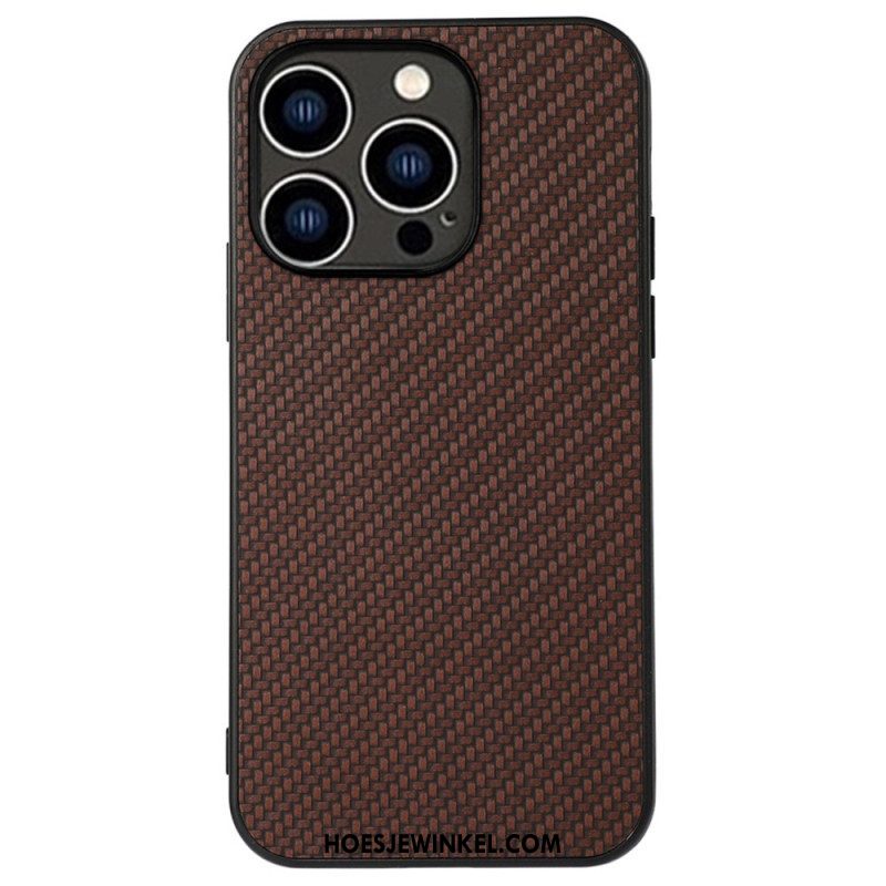 Hoesje voor iPhone 14 Pro Premium Koolstofvezel