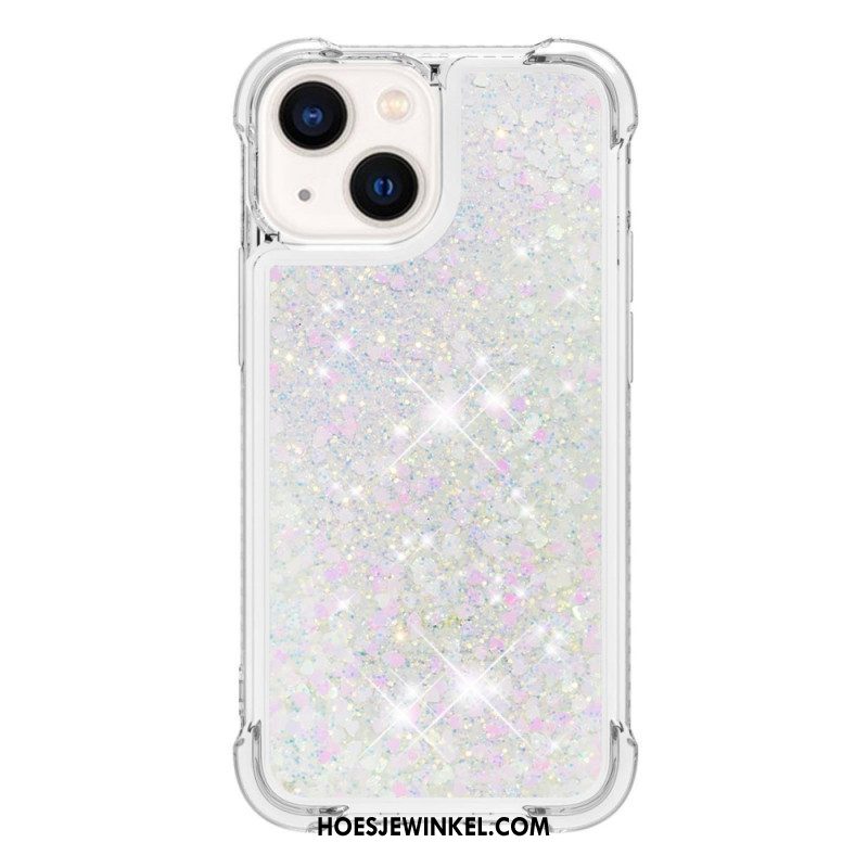 Hoesje voor iPhone 15 Glitters