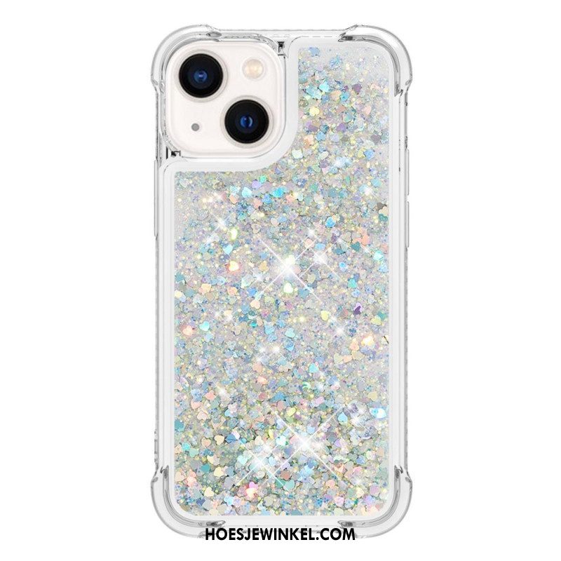 Hoesje voor iPhone 15 Glitters