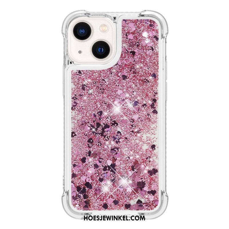 Hoesje voor iPhone 15 Glitters