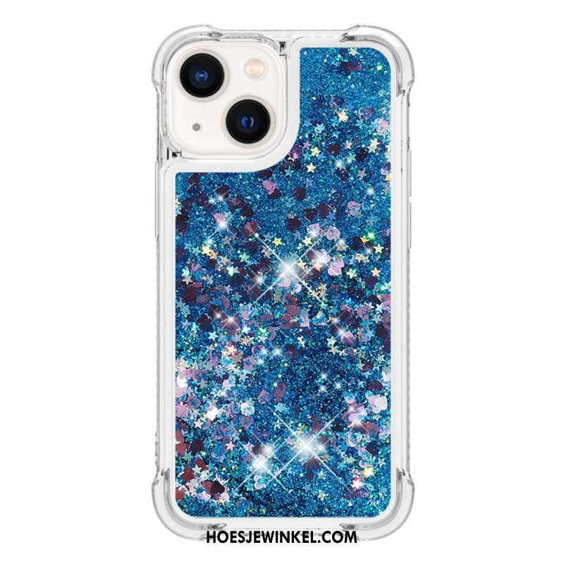 Hoesje voor iPhone 15 Glitters