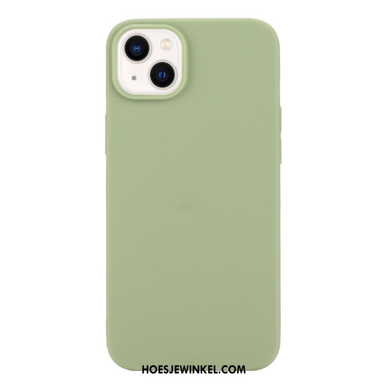 Hoesje voor iPhone 15 Matte Siliconen