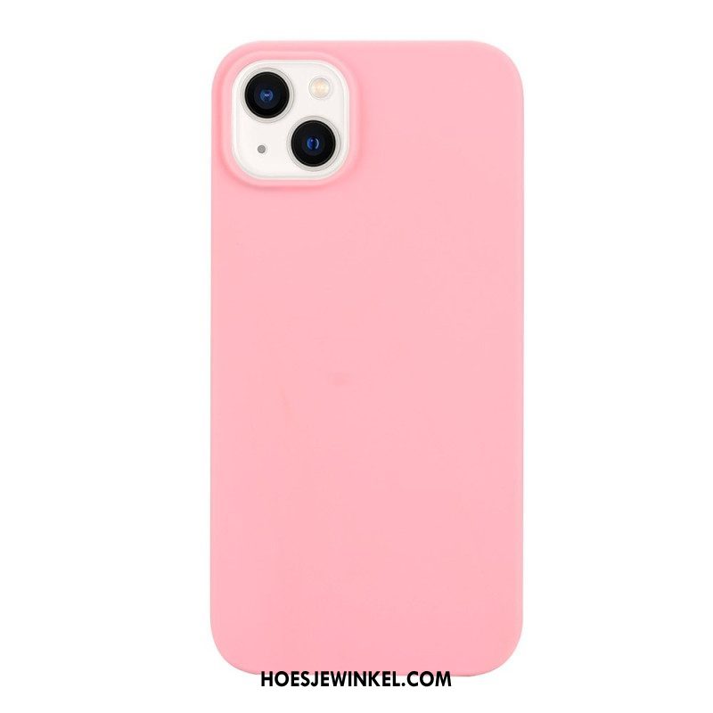 Hoesje voor iPhone 15 Matte Siliconen