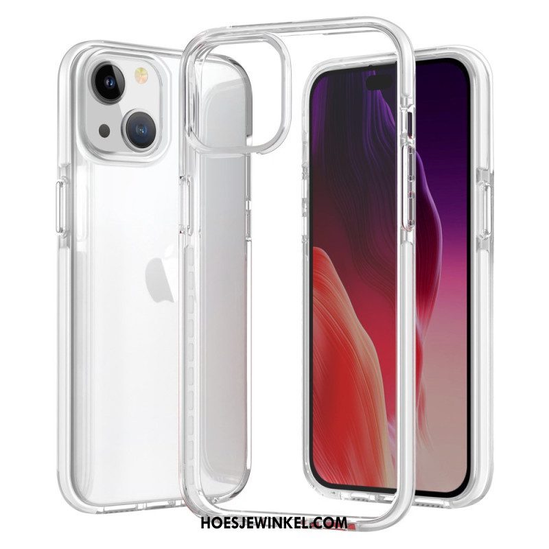 Hoesje voor iPhone 15 Plus Doorschijnend