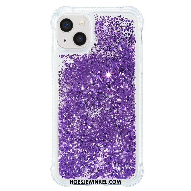 Hoesje voor iPhone 15 Plus Glitters