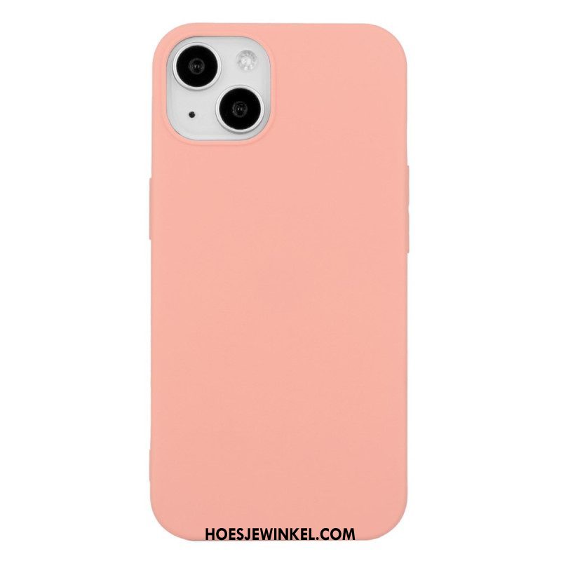 Hoesje voor iPhone 15 Plus Matte Siliconen