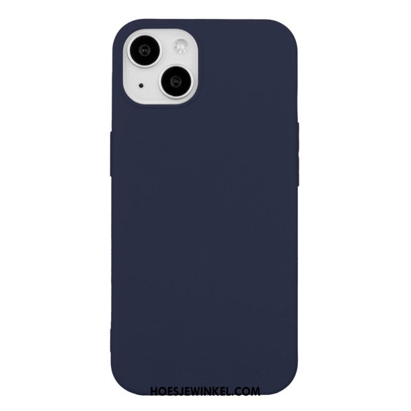 Hoesje voor iPhone 15 Plus Matte Siliconen