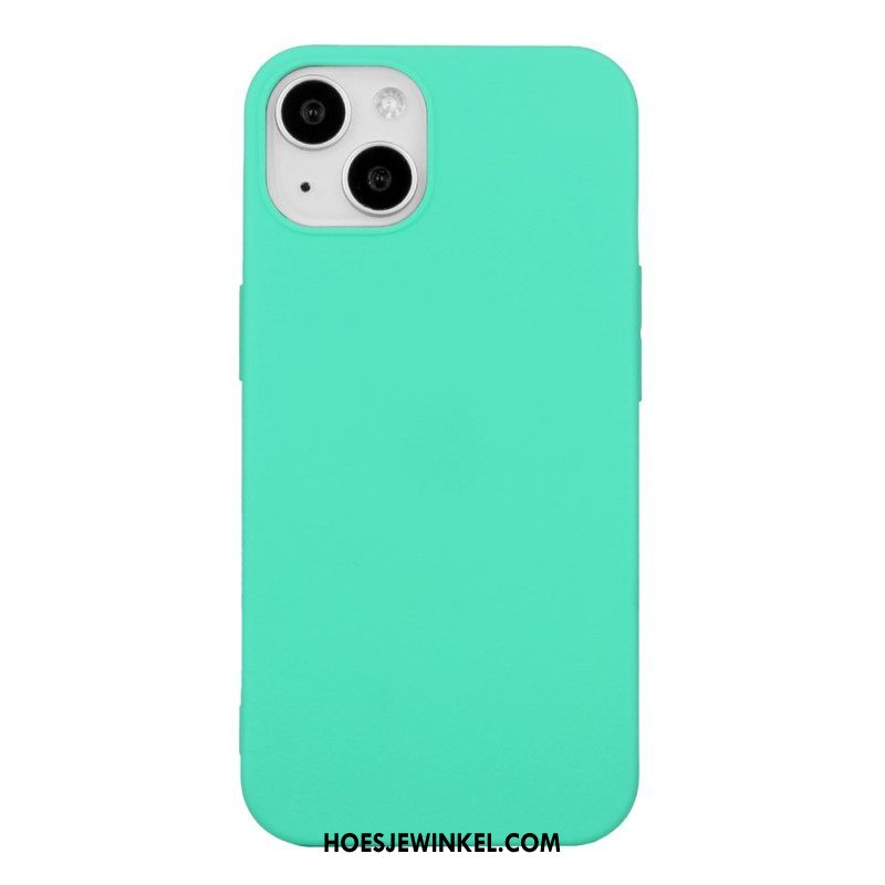 Hoesje voor iPhone 15 Plus Matte Siliconen