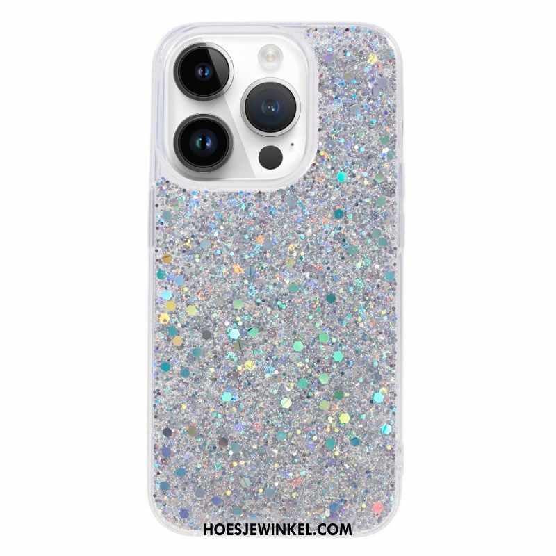 Hoesje voor iPhone 15 Pro Gewoon Glitteren