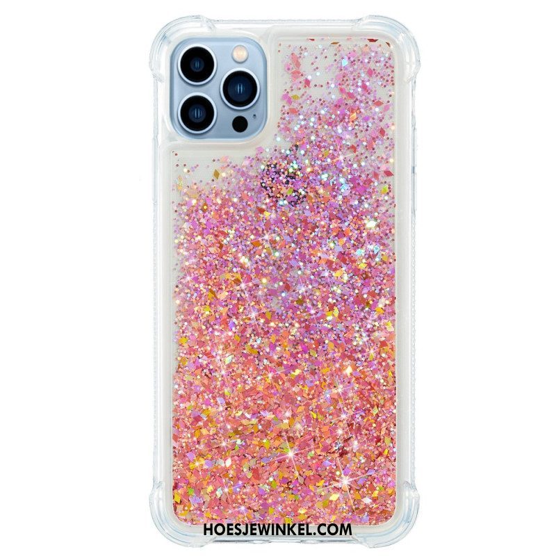 Hoesje voor iPhone 15 Pro Glitters