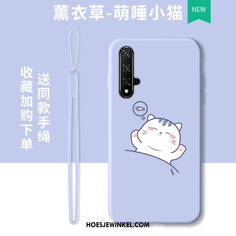 Honor 20 Hoesje Bescherming All Inclusive Mini, Honor 20 Hoesje Anti-fall Blauw