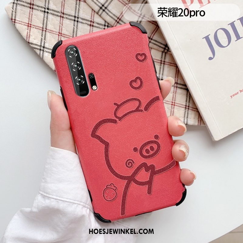 Honor 20 Pro Hoesje Hoes Mobiele Telefoon Siliconen, Honor 20 Pro Hoesje Trend Eenvoudige