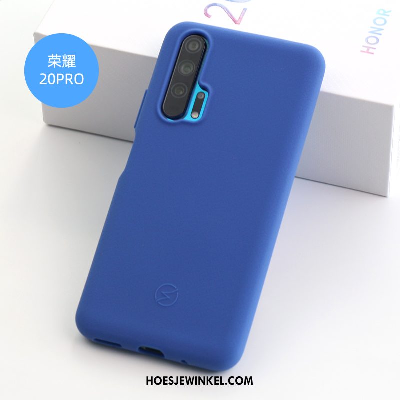 Honor 20 Pro Hoesje Zacht Patroon Antislip, Honor 20 Pro Hoesje Anti-fall All Inclusive Braun