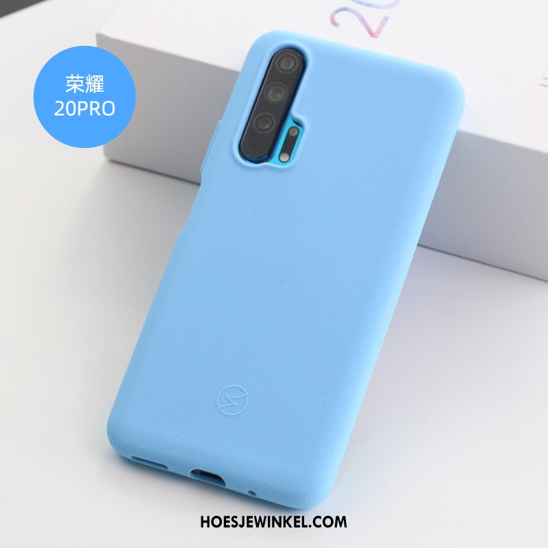 Honor 20 Pro Hoesje Zacht Patroon Antislip, Honor 20 Pro Hoesje Anti-fall All Inclusive Braun