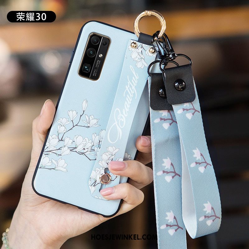 Honor 30 Hoesje Hoes Mini Wit, Honor 30 Hoesje Mobiele Telefoon Siliconen