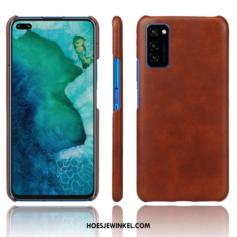 Honor 30 Pro Hoesje Bescherming Kwaliteit Leer, Honor 30 Pro Hoesje Bedrijf Trend