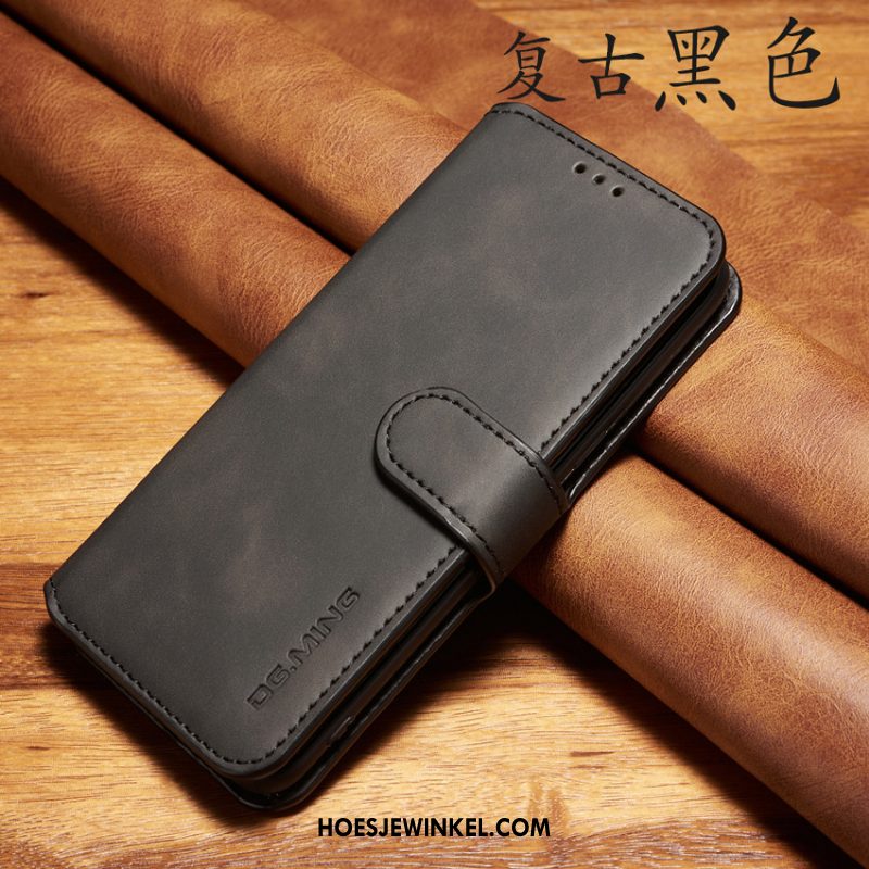 Honor 30 Pro Hoesje Leren Etui Vintage Bedrijf, Honor 30 Pro Hoesje Mobiele Telefoon All Inclusive Braun