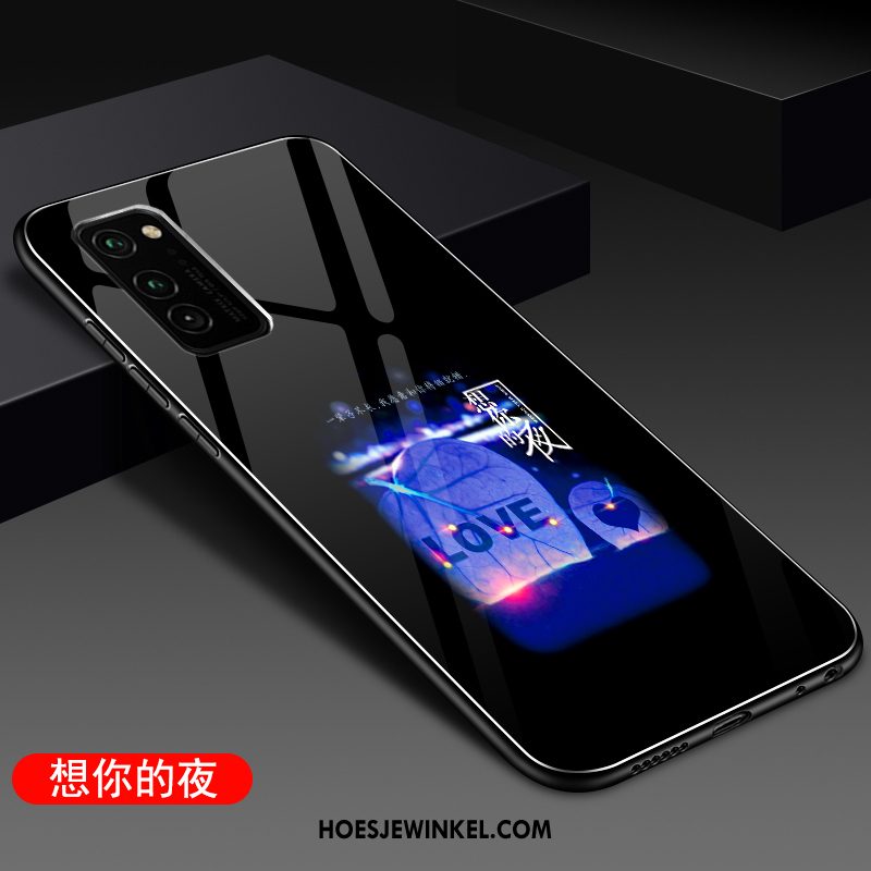 Honor 30 Pro Hoesje Mobiele Telefoon Blauw Hoge, Honor 30 Pro Hoesje Glas