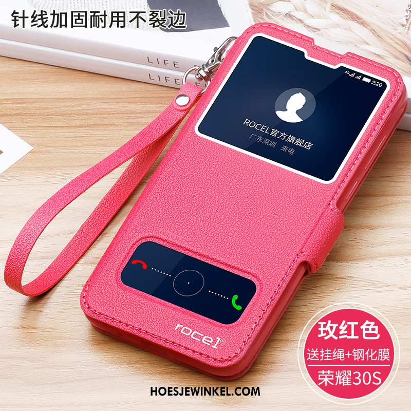 Honor 30s Hoesje Bescherming Anti-fall All Inclusive, Honor 30s Hoesje Folio Hoes