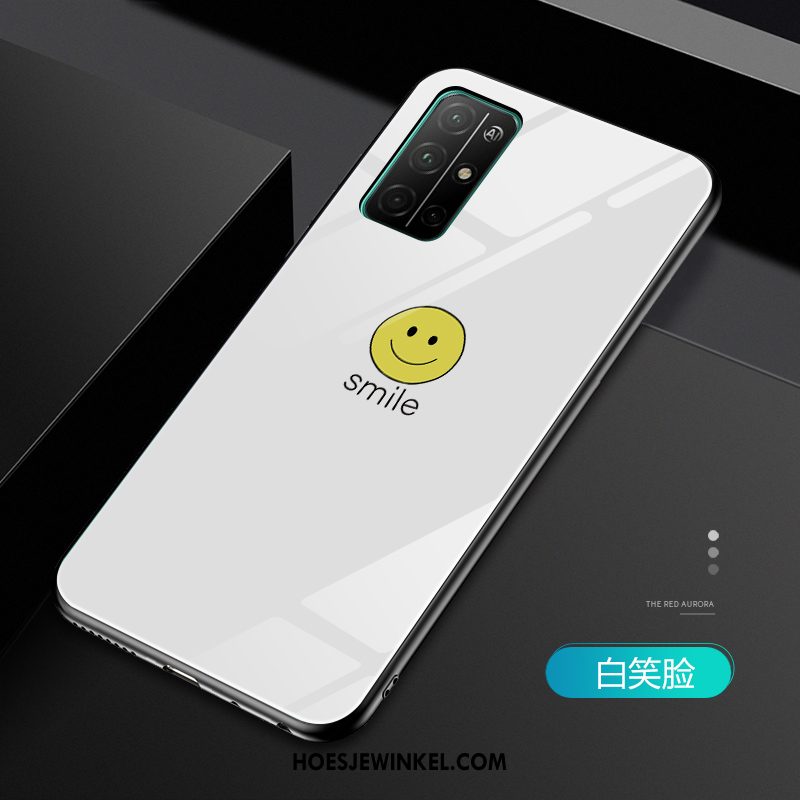 Honor 30s Hoesje Eenvoudige Net Red Anti-fall, Honor 30s Hoesje Smiley Persoonlijk