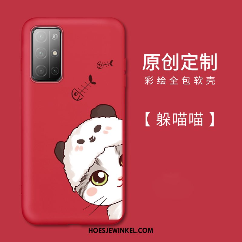 Honor 30s Hoesje Mooie Dun Spotprent, Honor 30s Hoesje Net Red Lovers