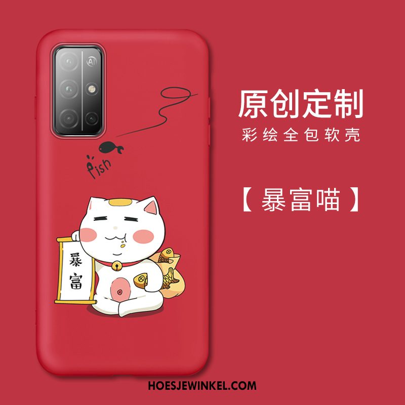 Honor 30s Hoesje Mooie Dun Spotprent, Honor 30s Hoesje Net Red Lovers