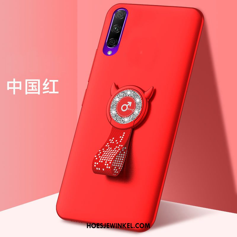 Honor 9x Pro Hoesje Hard Bescherming Spotprent, Honor 9x Pro Hoesje Zwart Mobiele Telefoon