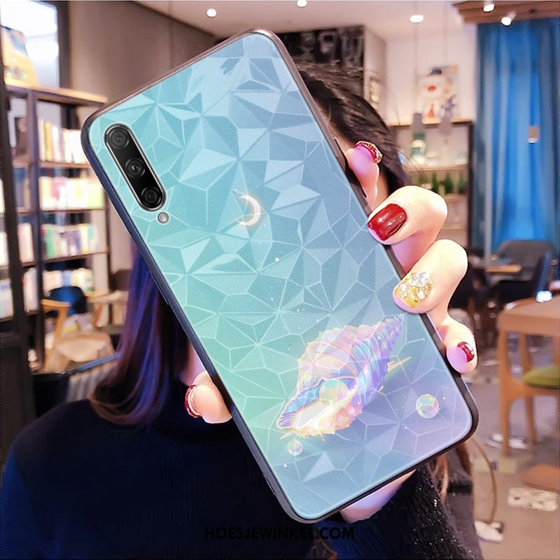 Honor 9x Pro Hoesje Ruit Bescherming Mobiele Telefoon, Honor 9x Pro Hoesje Hoes Purper