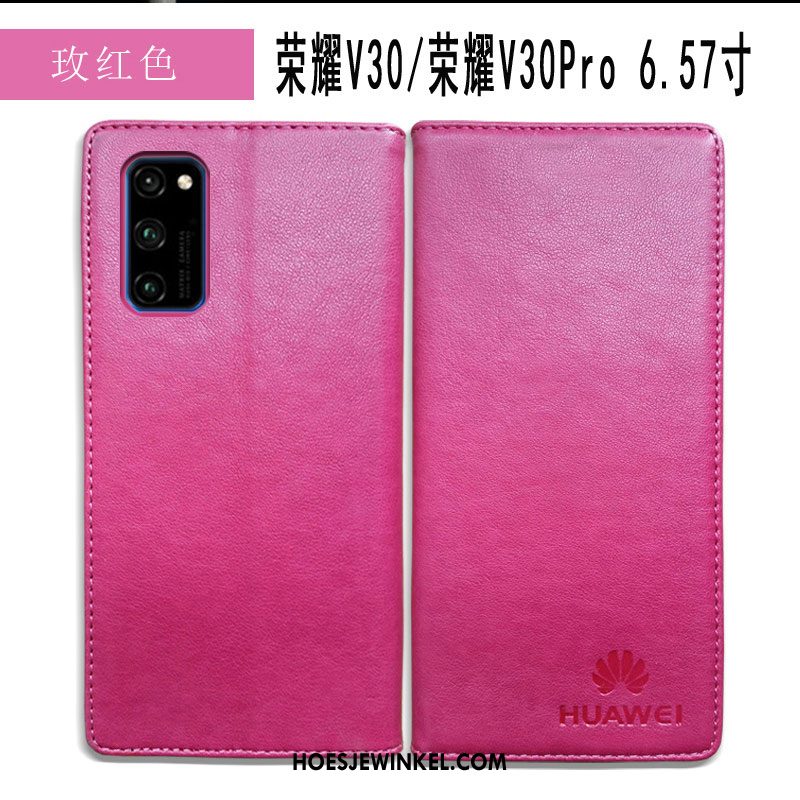 Honor View30 Pro Hoesje Anti-fall Folio All Inclusive, Honor View30 Pro Hoesje Bescherming Mobiele Telefoon