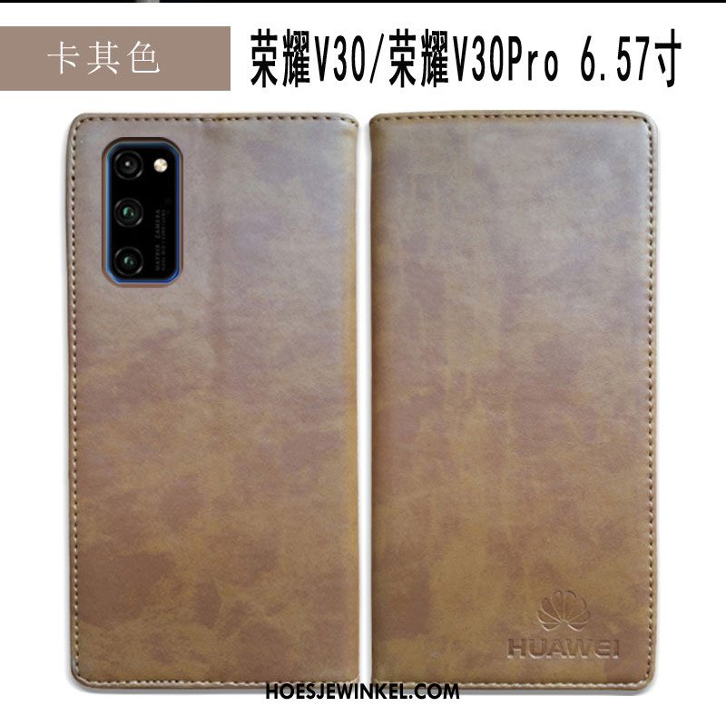 Honor View30 Pro Hoesje Anti-fall Folio All Inclusive, Honor View30 Pro Hoesje Bescherming Mobiele Telefoon