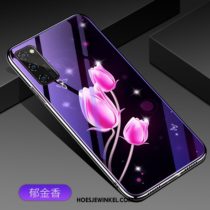 Honor View30 Pro Hoesje Dun Persoonlijk Bescherming, Honor View30 Pro Hoesje Anti-fall Purper